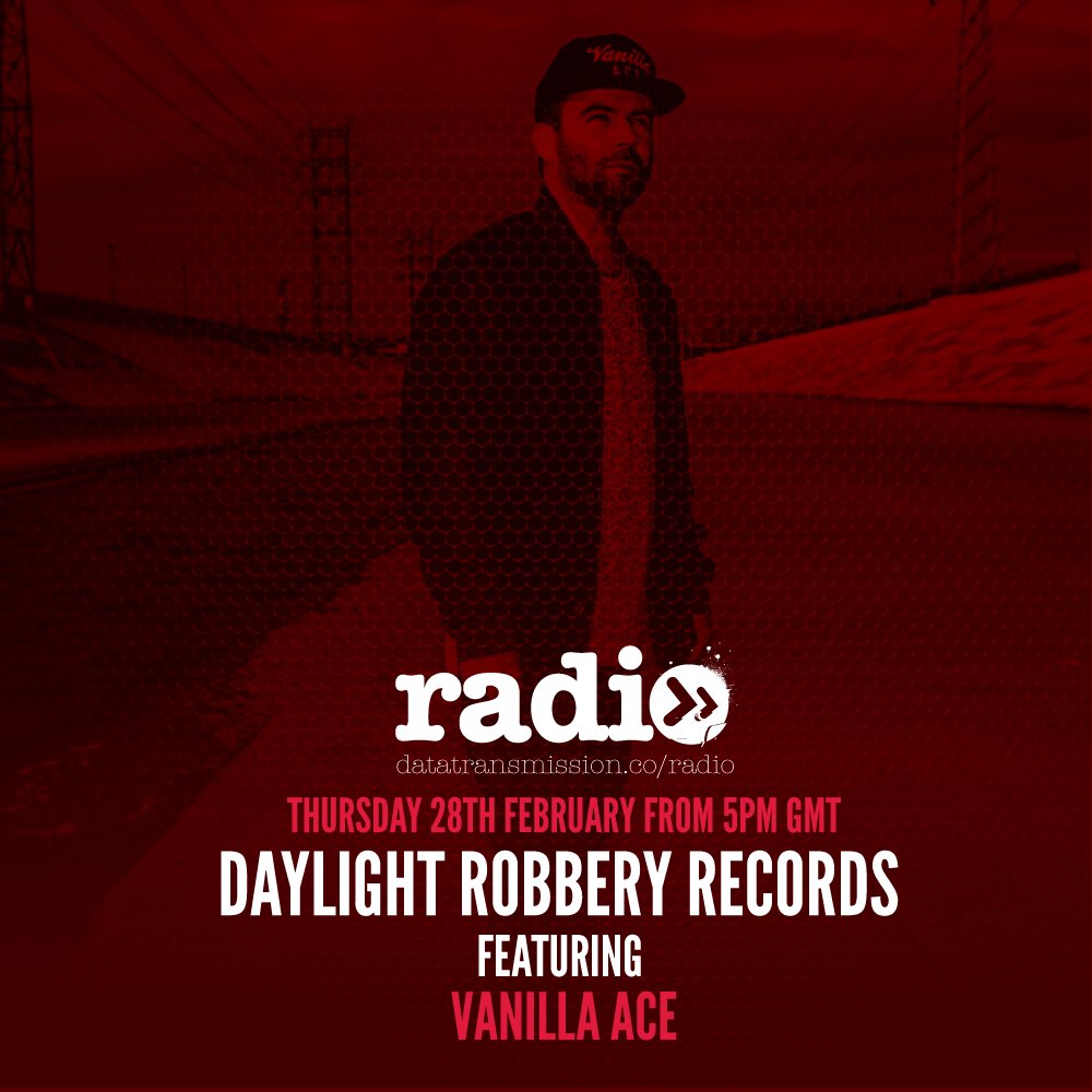 DaylightRobRecs's tweet image. We are back on @Datatransradio with an exclusive guest mix from @VanillaAce1! Tune in at 5PM UK Time

Listen live: datatransmission.co/radio/

#DaylightRobberyRecords ✋🏻