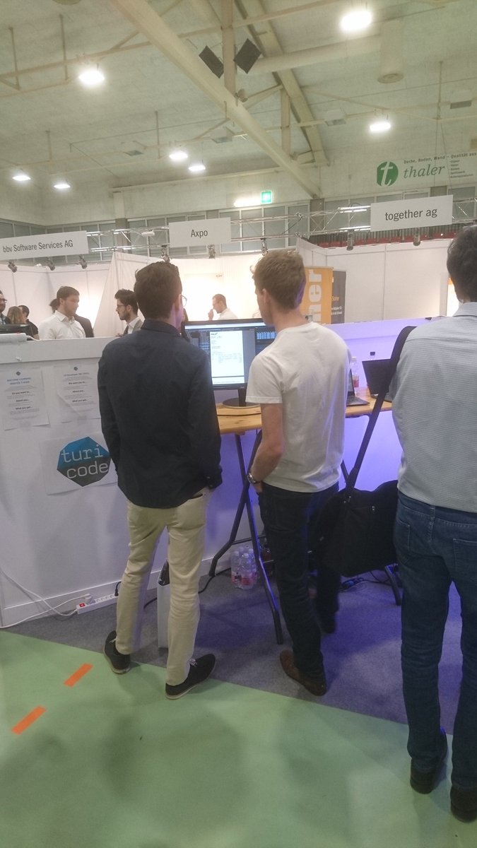 acodisIO's tweet photo. We spoke to many interesting people today at the Absolvententag by @ZHAW 😀Thank you for the organization and to everyone who came by to say hi! If you missed us contact us to learn more about Data Extraction by #turicode 👋
@absolvententag #AT19 #SoftwareEngineer @ECWinterthur https://t.co/RqBRoojwMh