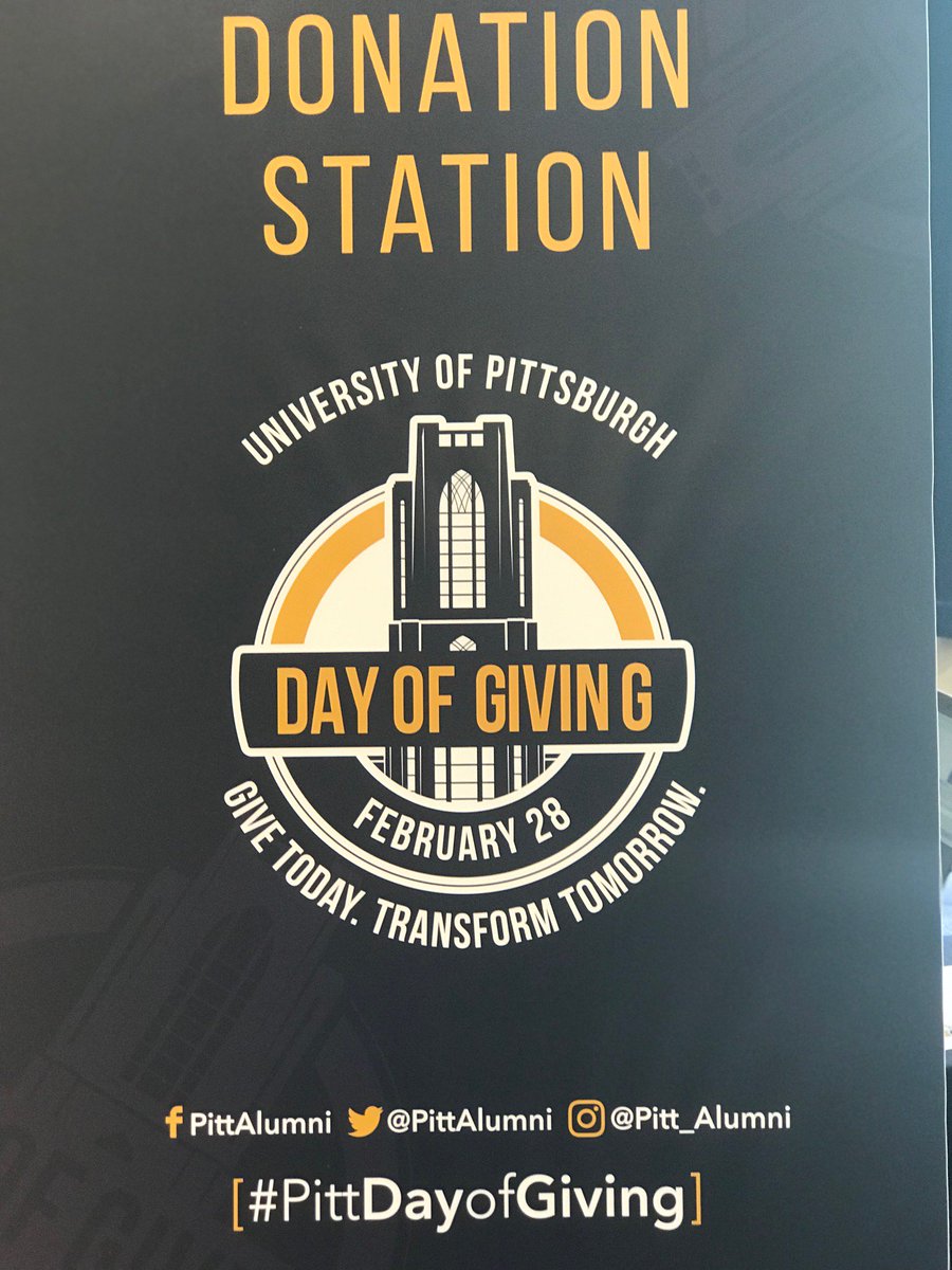 pitt_sci's tweet image. Want to see us in person? Stop by our donation station at the William Pitt Union! We'll be in in the assembly room until 7 pm for #PittDayofGiving.