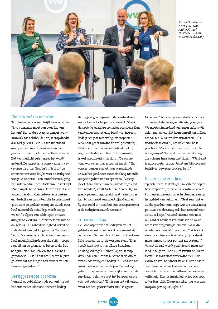 pDV2030's tweet photo. 📢 'Wat als wij onze bedrijfskundige gegevens gaan delen met het bevoegd gezag?' 🤝
Dat vroeg Sandra de Bont (@Tankopslag) tijdens het @VVMBureau Relevant congres waar ze in gesprek was met Daan Molenaar (@MilieuRijnmond) en Aukje Hassoldt (@rivm) over @pDV2030. 👨‍💼 https://t.co/2KQAIHA0Zu