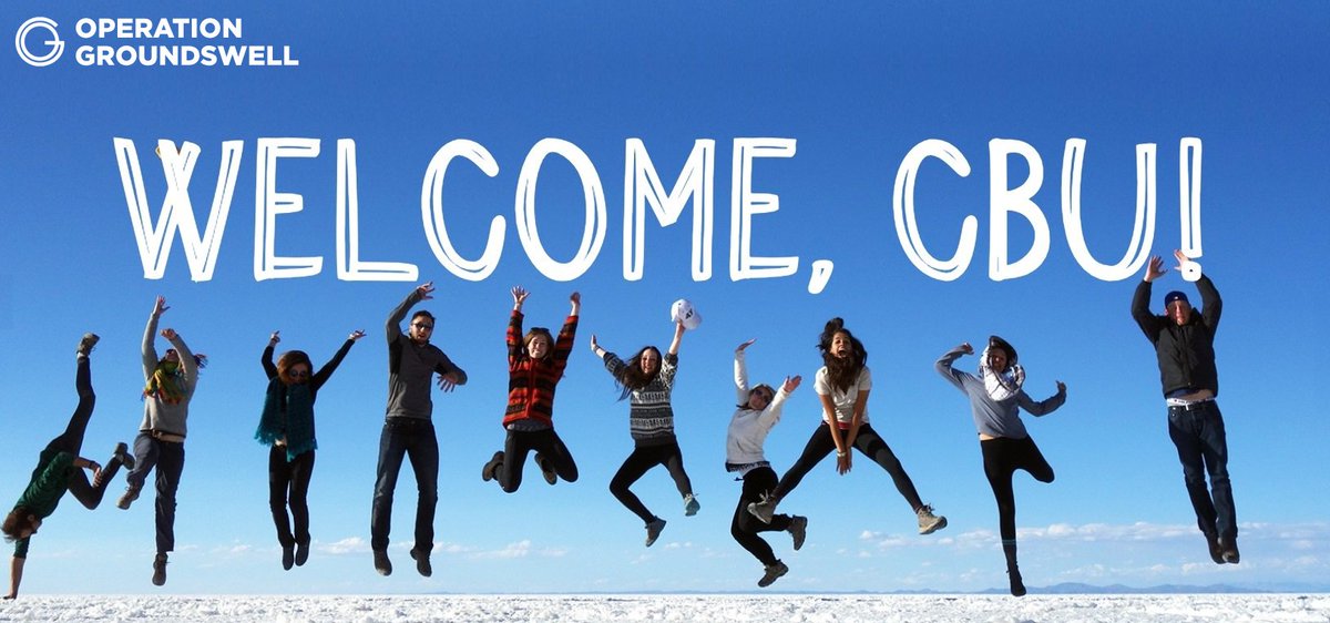 SSatCBU's tweet image. Operation Groundswell offer a range of ethical travel opportunities aiming at making a difference for communities in need. To make programs more accessible for CBU students, they are now offering $500 to $750 off the summer programs with the code CBU2019!
operationgroundswell.com/programs/cape-…