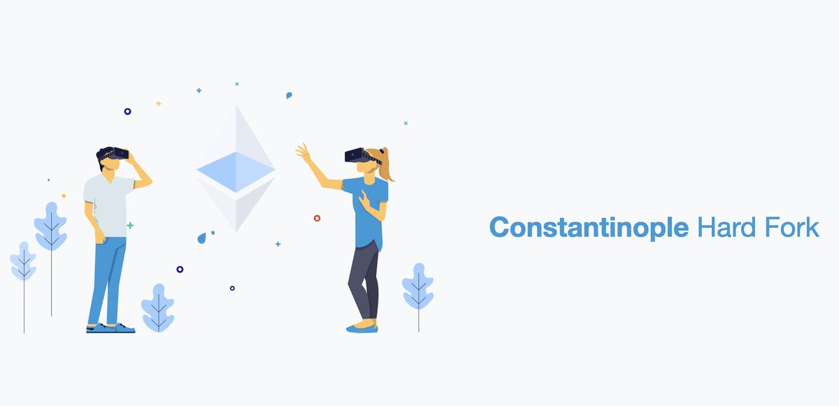 Only about four hours now until the #Ethereum Constantinople and St. Petersburg network upgrades goes into effect at block number 7,280,000! You can follow along with these countdown timers:

amberdata.io/blocks/7280000

etherscan.io/block/countdow…

forkmon.ethdevops.io