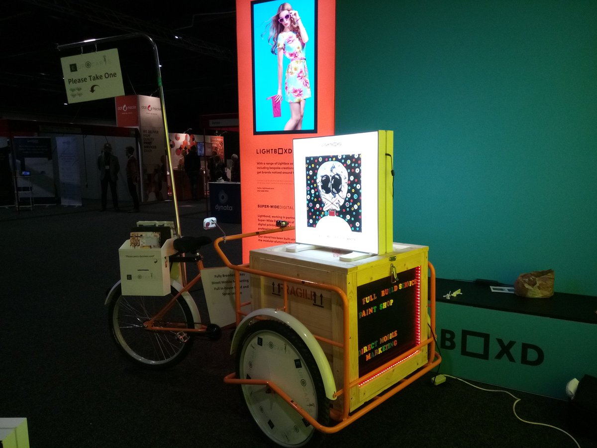 Eurocarts's tweet image. #Eurocarts and #Lightbox team up at #MSN19 thanks guys.