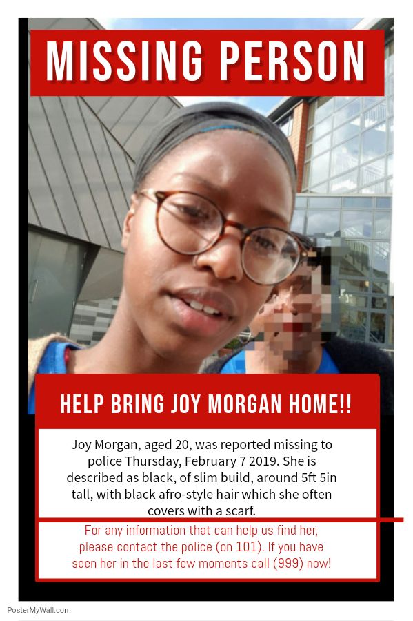 IUICLONDONUK's tweet photo. #FINDJOYMORGAN #FindSisterJoy https://t.co/MJjc7p21rH