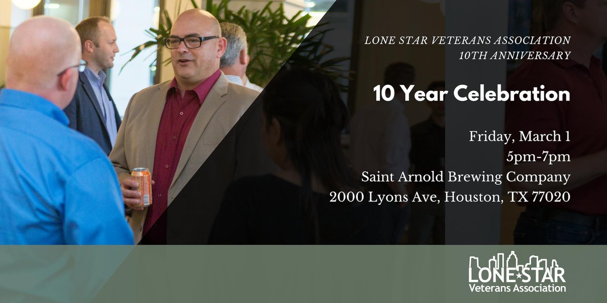LoneStarVets's tweet photo. LAST CHANCE: Hear the Big News 1st! Join us tomorrow for 10 Year Anniversary, last minute seats are available - https://t.co/SAWNRNuZDl https://t.co/Ene5flw4tB