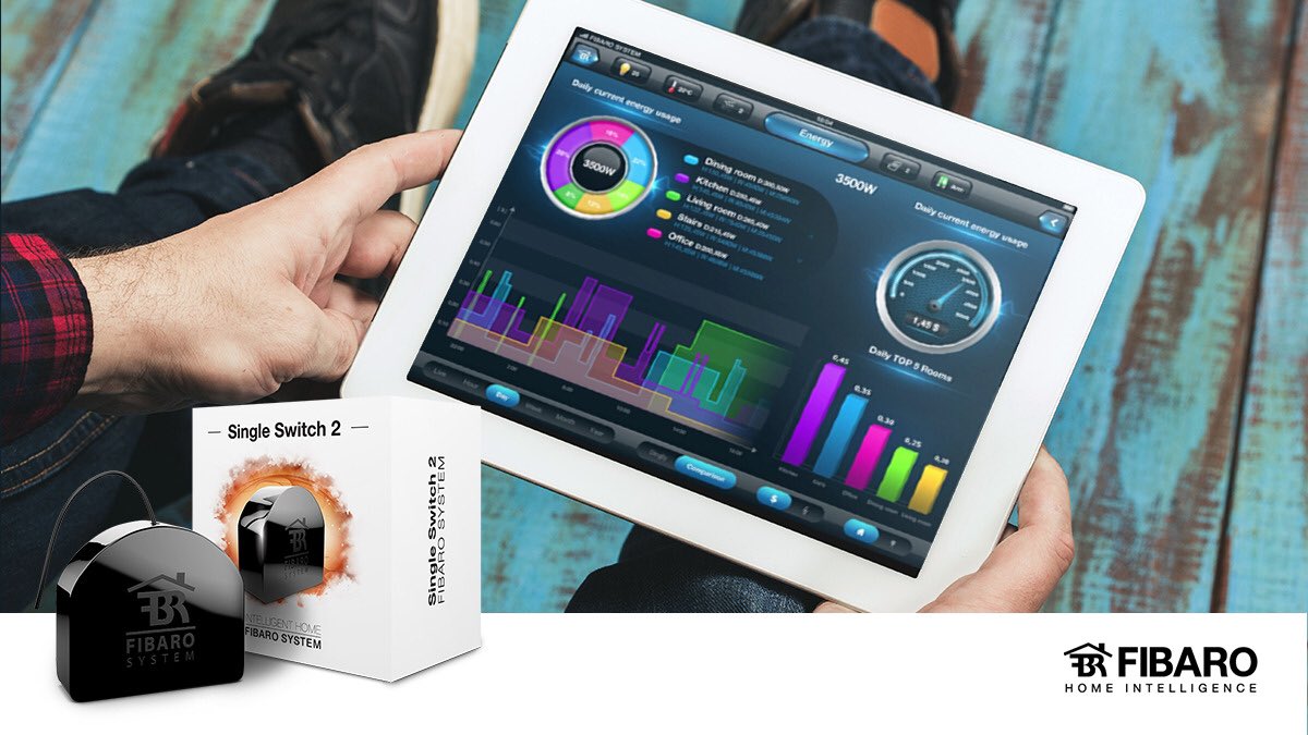 PrimeDomotics's tweet photo. Con el modulo Single Switch #FIBARO, puedes controlar el consumo de energía eléctrica ¡Te sorprenderá lo fácil que es! Aprende más:
Pregúntanos !! https://t.co/2uq7a70sgZ