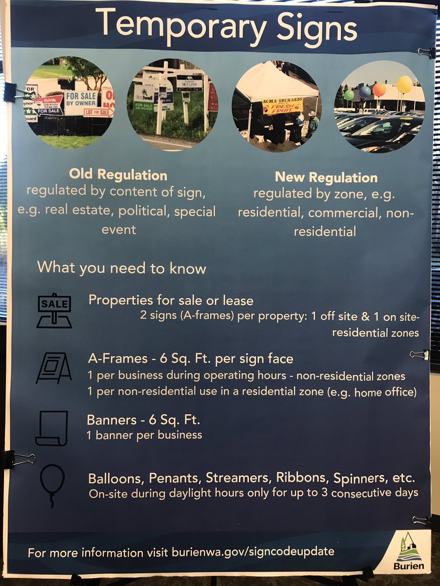 SeaSouthChamber's tweet image. Attending the #SignCode mtg with @Burien so we can let our members know what changes may impact their business. Contact the Chamber for more information.