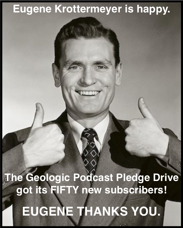 GeorgeHrab's tweet photo. WE DID IT! Thanks to all who chipped in. We got a batch of subscribers yesterday and blew by 50 all the way to 64! That means that I'll record a cover song chosen by YOU. Vote here w/song title and tag it #geologic600 Thanks to all that subscribed! https://t.co/OT9Gg3gUth https://t.co/w10iRM4Hzm