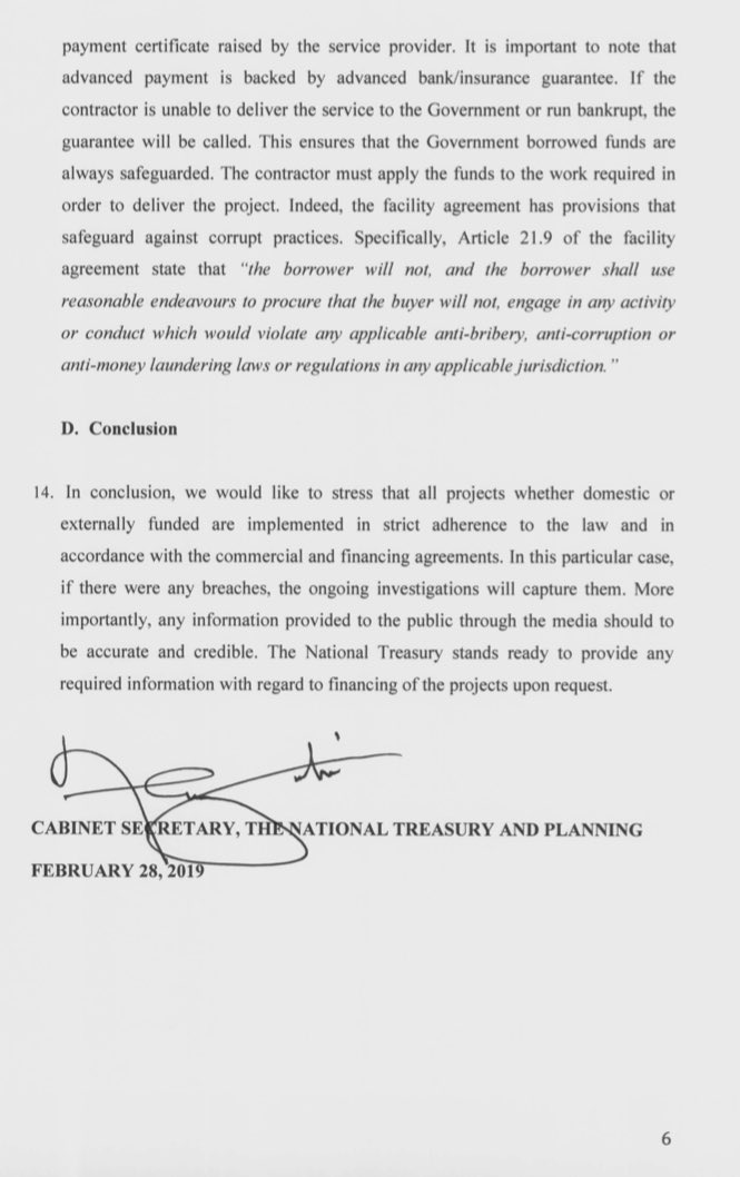 Henry K. Rotich, EGH tweet media