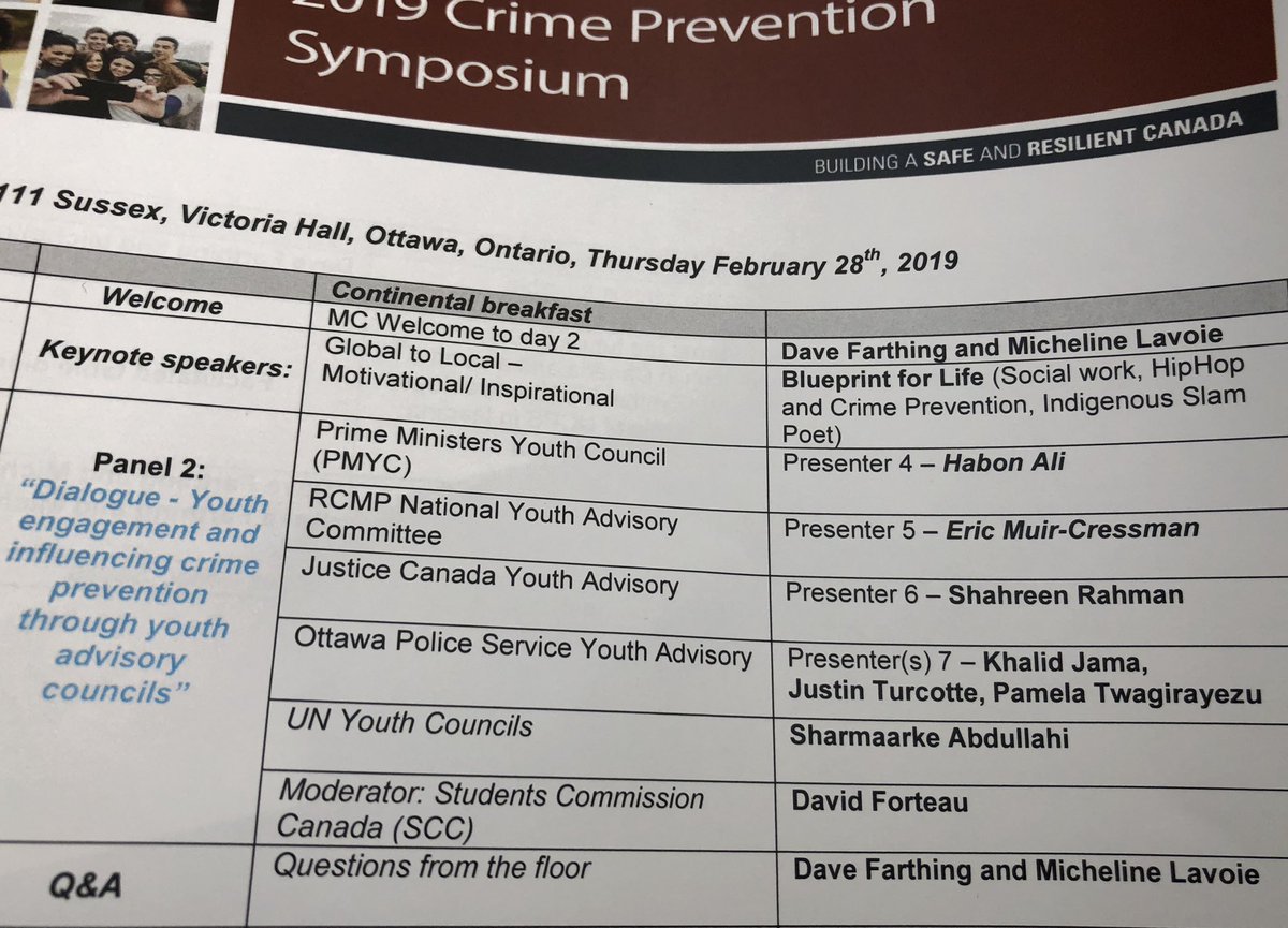 CACP_ACCP's tweet image. ”When it comes to crime prevention, engaging our youth is a necessity.”  Cannot overstate value of #police/#youth programs/positive engagement. Youth should be able to go to police for help but many are not comfortable doing so. We need to make it easy!

#CrimePreventionSymposium