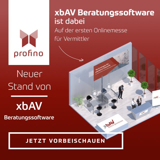 profino_online's tweet photo. #profino begrüßt #xbAV auf der #Onlinemesse #fürVermittler ... #xbAV #Versicherungsmesse #neuerAussteller #profino #Vermittlermesse #Insurtech #Insurance #Versicherung #fürVermittler #fürMakler #Welcome @xbAV_AG https://t.co/3Nase5bl1L