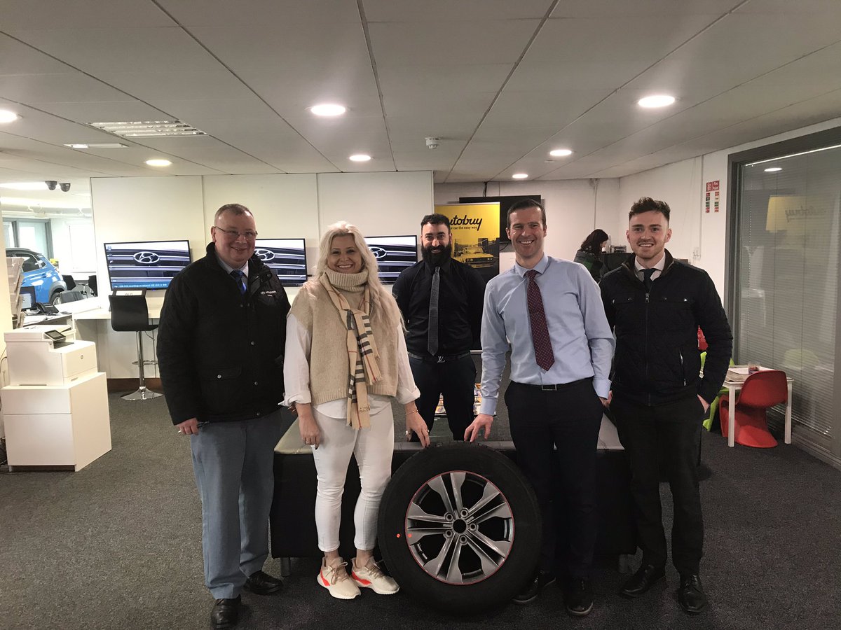 shanetcurran's tweet photo. Delighted to announce @HyundaiCarsIrl #galway installing and protecting Cars with #RimPro-Tec systems #protectingyourrims #wheelprotection #defendingrimswithstyle #safeprotection #hyundai https://t.co/sqUAqXOstb