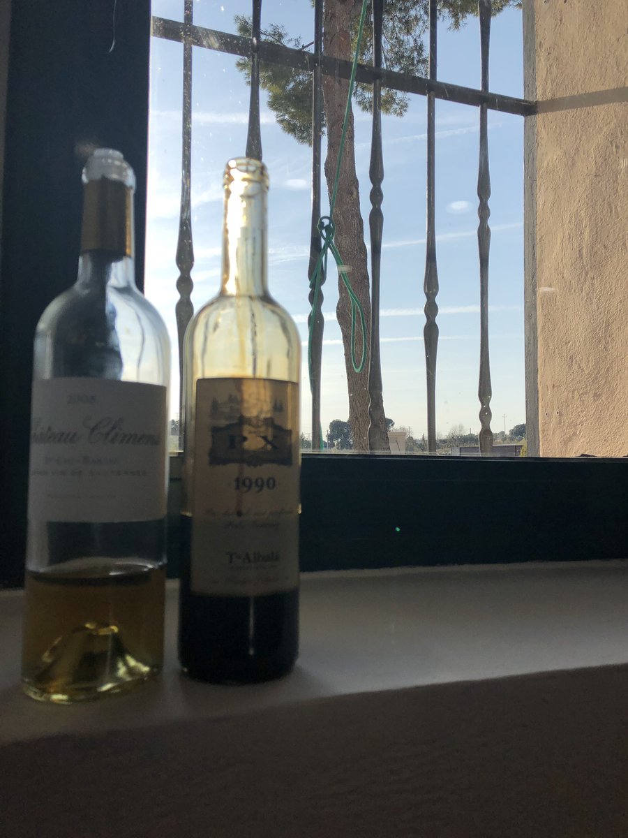 RafaPenaP's tweet photo. Sweet dreams.... #chateauclimens 08 #donpx #toroalbala 90 ... #wine #vino https://t.co/o65w73RYPa