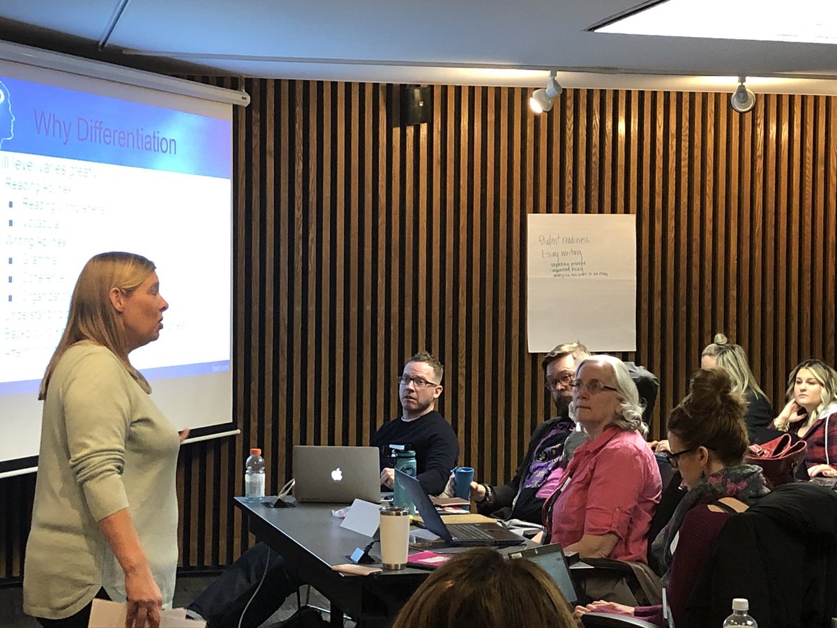 207AdultLearn's tweet photo. @rykenapes  leading over 60 AP English teachers gathered here today to share ideas and learn about how to differentiate in the AP English classroom! https://t.co/80tFt6yFNV