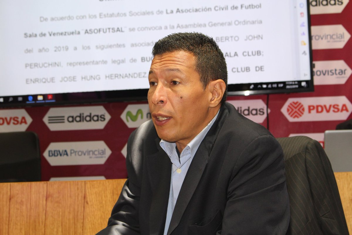 #LSFV | #LaQueNosGusta | #Institucional | La Asamblea Anual de #ASOFUTSAL ratificó en la Gerencia General de la Liga Superior al dirigente Raúl Álvarez
