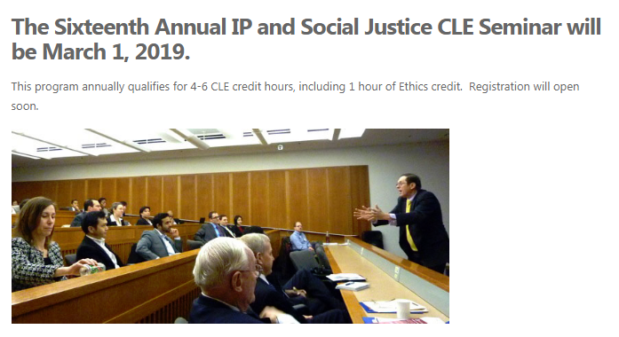 HUSLLibrary's tweet photo. The #HUSLLibrary welcomes all participants in the 16th annual #IPandSocialJustice #CLE #Seminar tomorrow - more information available here: https://t.co/uTaCWTi57p
#IIPSJ #HowardLaw #HUSL #HU #HowardUniversitySchoolofLaw #IntellectualProperty #SocialJustice https://t.co/Fj2hp2juRn