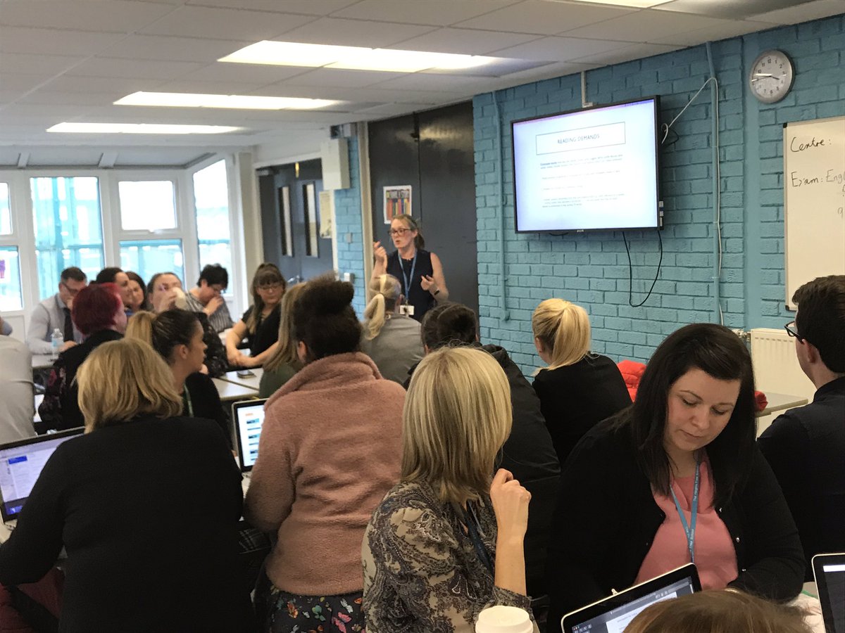 Another great cross campus <a href="/The_Eden_School/">Eden School</a> staff training session delivered by <a href="/Tillybeanlopez/">MrsLewis</a> today again!