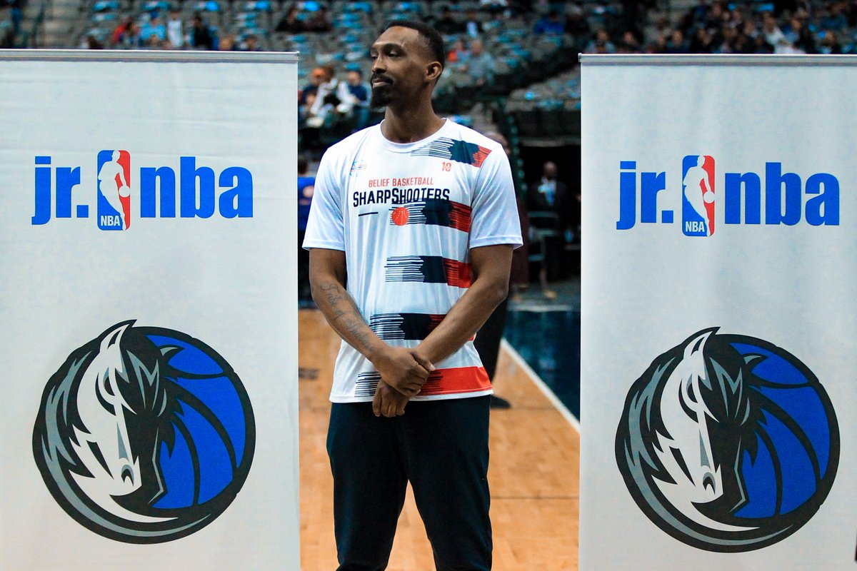 MavsAcademy's tweet image. The @DallasMavs and @MavsAcad are proud to announce the winner of our first-ever @JrNBA Coach of the Year - Muhammad Shabazz of @BBSharpShooters! 

Here he is pictured with NBA Champion @matrix31 &amp;amp; Mavs assistant coach @jboucek; He was also honored at the game last night! #MFFL