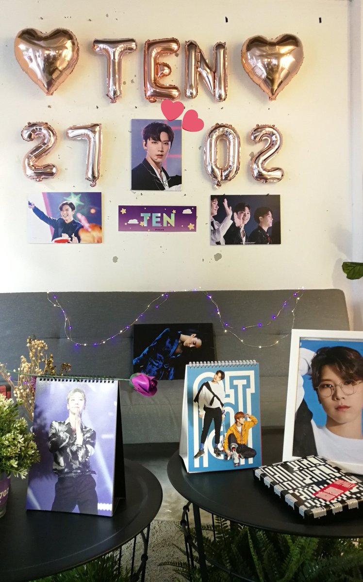 irljungwoo's tweet photo. [ @2702cafe #2702cafe ]

the decorations and everything was really pretty!! thank u for ur hard work and all the love for Ten (and the cats and dogs, pls that is rlly precious!!) 

you've worked hard @leeyonqqin !! i hope you get ur well deserved rest now !! 💚 https://t.co/ANt7WeGKla