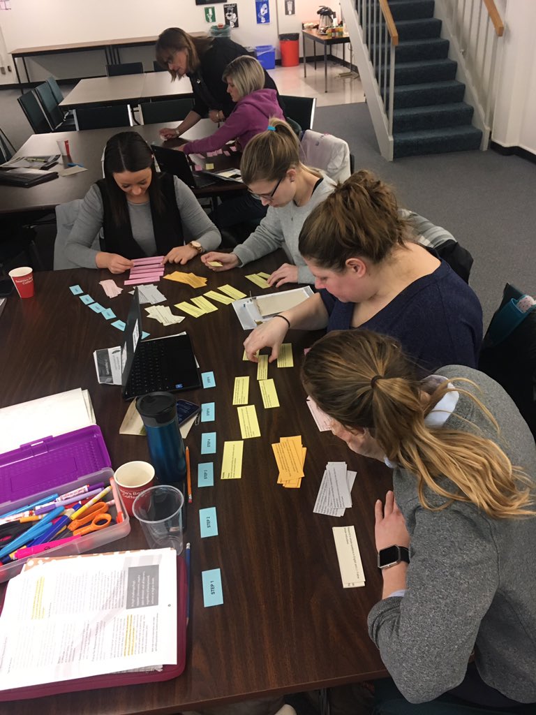 NTIP teachers crushing our STEP continuum puzzle in our workshop “A Holistic Approach to Teaching ELLs”. <a href="/ocdsb/">OCDSB</a> #NTIP #ELLs #educators #professionaldevelopment