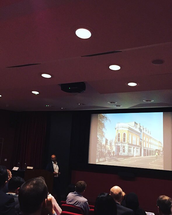 tatehindle's tweet photo. Harish Ratna #TateHindle @SCIupdate introduces new home for @PhysicsNews & gives context to designing a sustainable building to showcase physics & innovative tech inc *conservation area @KQ_London location *a public bldg *retained facades *5-storey atrium #LowCarbon https://t.co/4FpXh7Qvlg