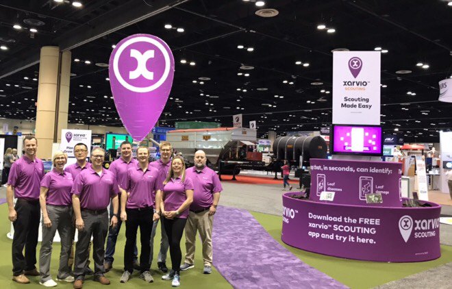 xarvioCA's tweet photo. Enjoying the @ComClassic Show? You can find @warrenbills @LesleyPohl and team in the @xarviodf booth talking about #ZoneSpray #xarvio #FIELDMANAGER #ScoutingAPP #SprayTimer #Classic19 #TimeToShine https://t.co/RlmzMAdQpW