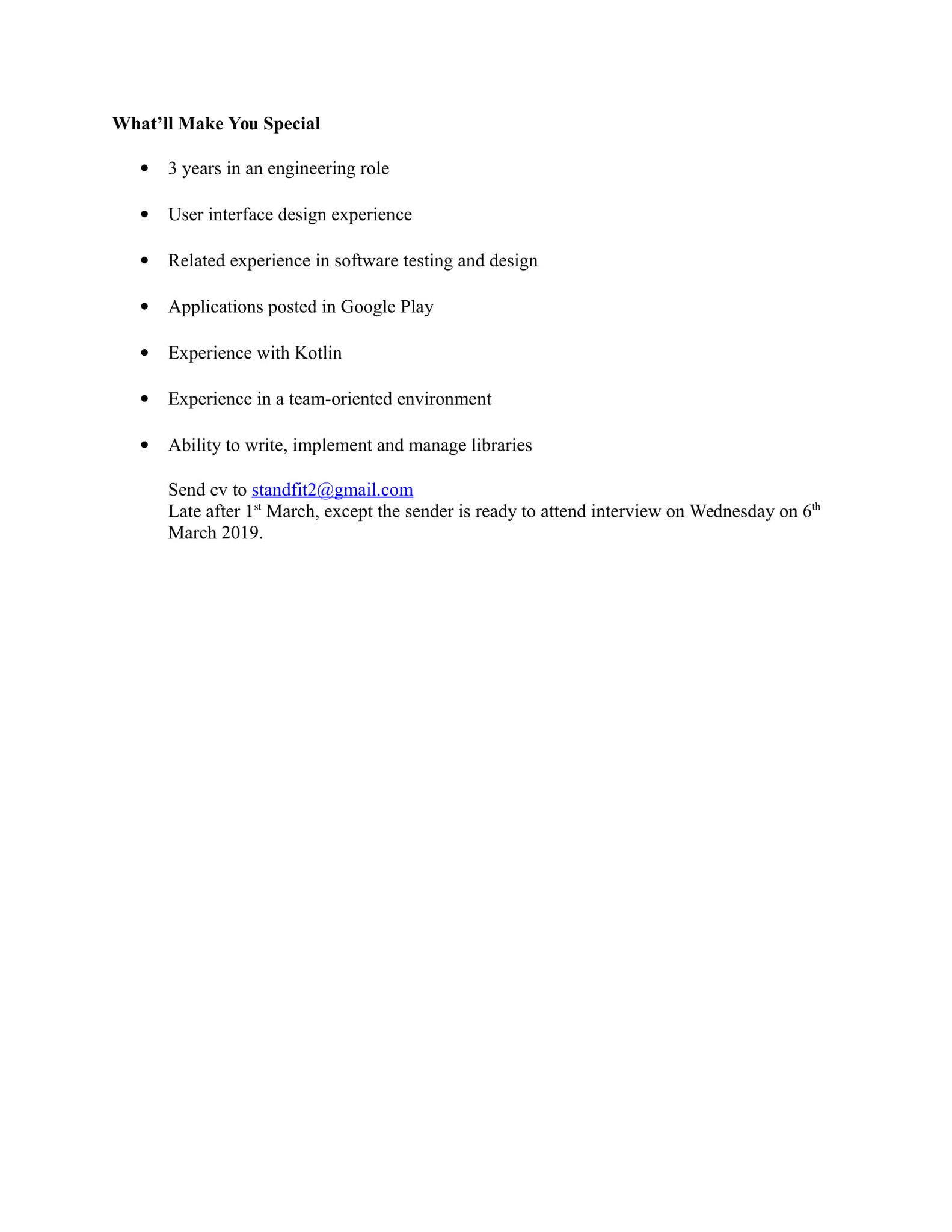 Tosin Olugbenga on Twitter: "A company needs an Oracle DBA and Android  Developer at Portharcourt. Interview is planned for Wednesday next week. Salary  range for Oracle DBA 250-500k and Android developer 150-250k.