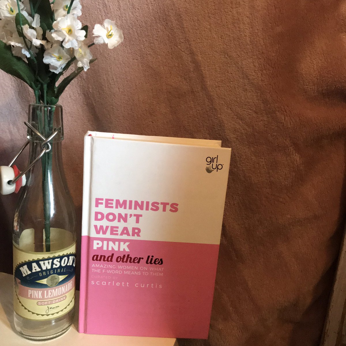 book_mouse's tweet photo. ‘Feminist don’t wear pink &amp; other lies’ is a collection of essays written by 52 women. It’s about what feminism means to them, history of feminism &amp; making a difference. I feel inspired &amp; empowered after reading this book &amp; proud to call myself a feminist. #feministdontwearpink https://t.co/BE35h0d18M