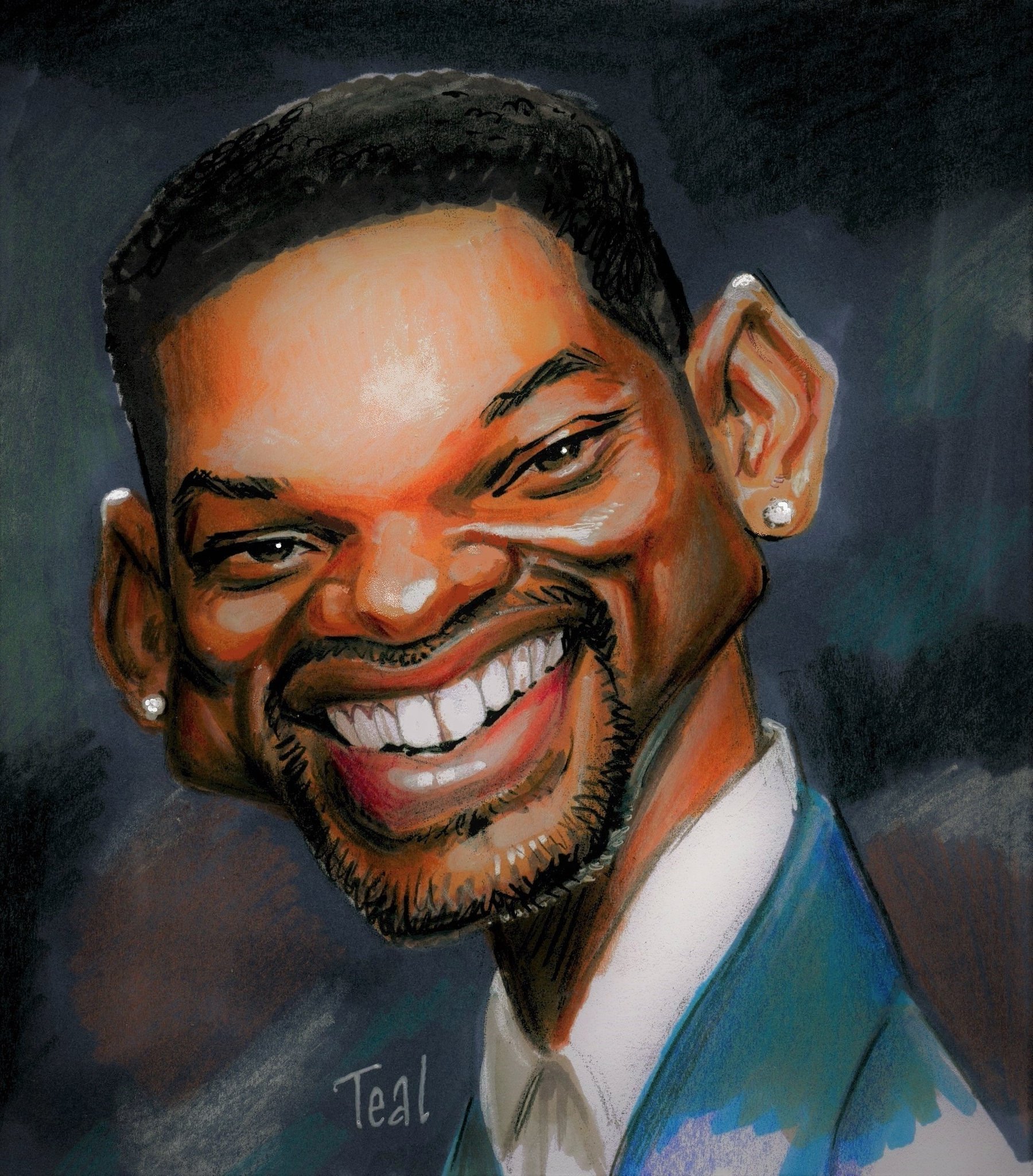 Yunesh Arts  Drawing of Will Smith  Drawing video will  Facebook