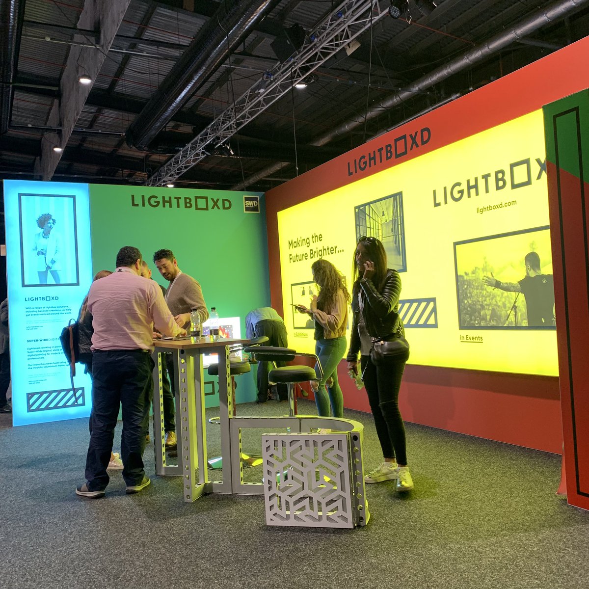 kazlaljee's tweet image. These guys are Switched On!

For me, the best stand @MktgShowNorth #msn19 

It’s Bold, gets the message across and says what it does! Great branding all-around!