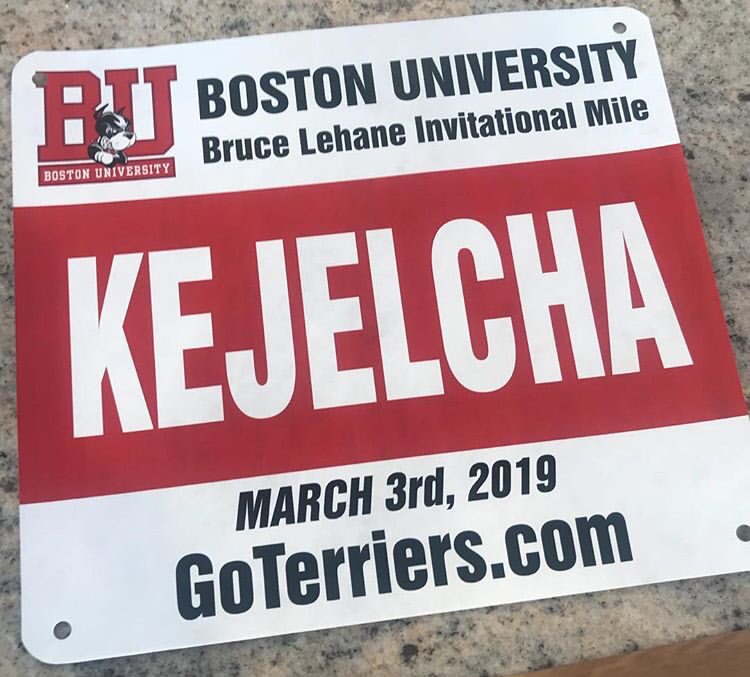 brasketballer's tweet photo. Yo! Sunday @4pm there is a 🌎Record attempt in the mile here at BU. Come through !!! #BUTF https://t.co/BQbquUkGzZ