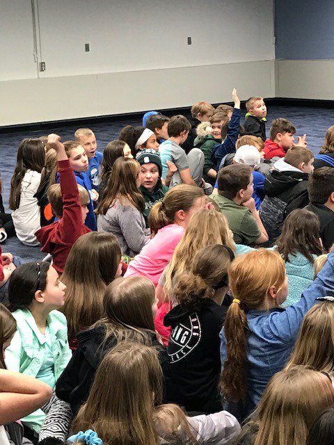 douglas_mentzer's tweet photo. AMS hosted our 5th grade students last night for orientation! Thank you to Principal O'Connor (@stephoconnor91 ) and Asst Principal Rhodes (@DebRhoades91 ) for your effort to make the evening informative AND enjoyable! #tpsand1 #yes2tps #bamsknights #bamspln https://t.co/vV7mmzyFhu