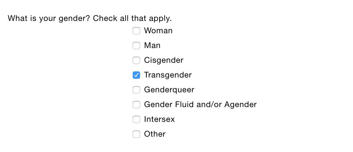 Registering for Planned Parenthood’s National Conference & elated to have this small act of huge affirmation

Other national conference platforms (e.g. @PublicHealth) pls take note & put it into practice

#TransResearchers #MorethanForms #GirlslikeUs #HealthEquity #GenderEquity