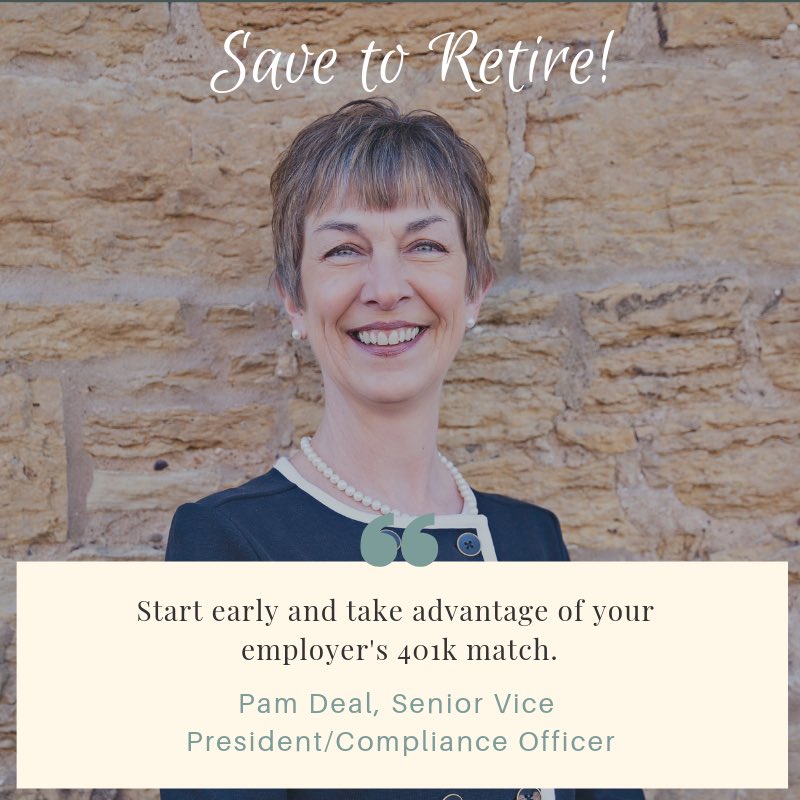 FNBRF's tweet photo. Starting your #savings now ensures a more comfortable retirement later on. Are you saving? Find out how to kickstart your retirement savings this America Saves Week! #asw2019 #savetoretire #doyouwanttoretireearly https://t.co/xxp6PDqhsq