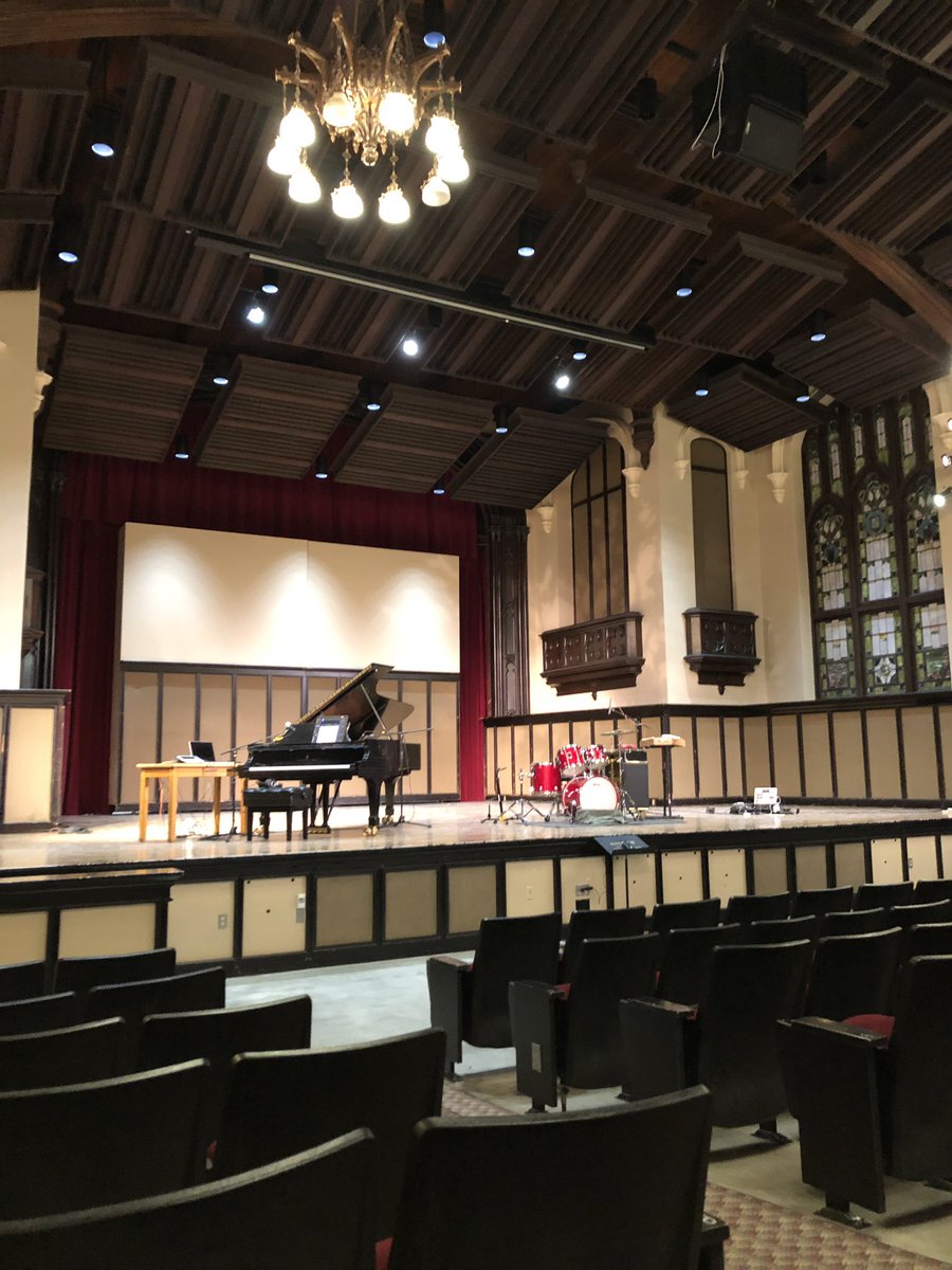 Thanks for having us, <a href="/uidaho/">University of Idaho</a>! 😊 Awesome post-post-concert hang with @iandicke @toptowmato and Javier Rodriguez of @PostHasteDuo in snowy Moscow, ID! ❄️☃️❄️ Totally forgot to document the post-concert hang though. 😕