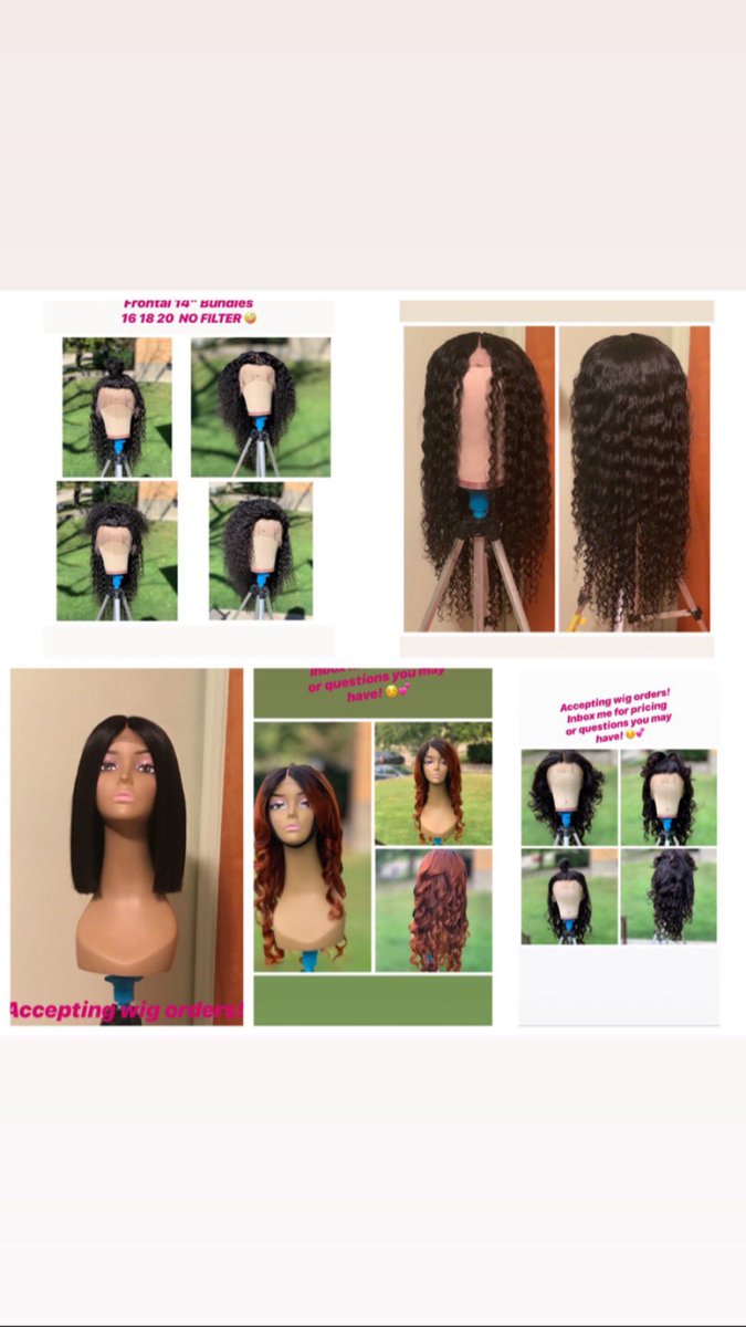 DavenportBianca's tweet photo. Accepting wig orders! Inbox me to place your wig orders! Cash app ready! STRAIGHT, BODY WAVE, DEEP WAVE, CURLY
*
*
*
#customunits #customwigs #fullwig #fullwigs #closurewig #customclosureunit #customclosure #customfrontal #closurework #closure #whatclosure #whatfrontal https://t.co/FzkVyFs043