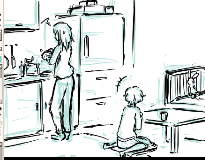 梅エリを一緒の部屋に置くと完全に夫婦。 