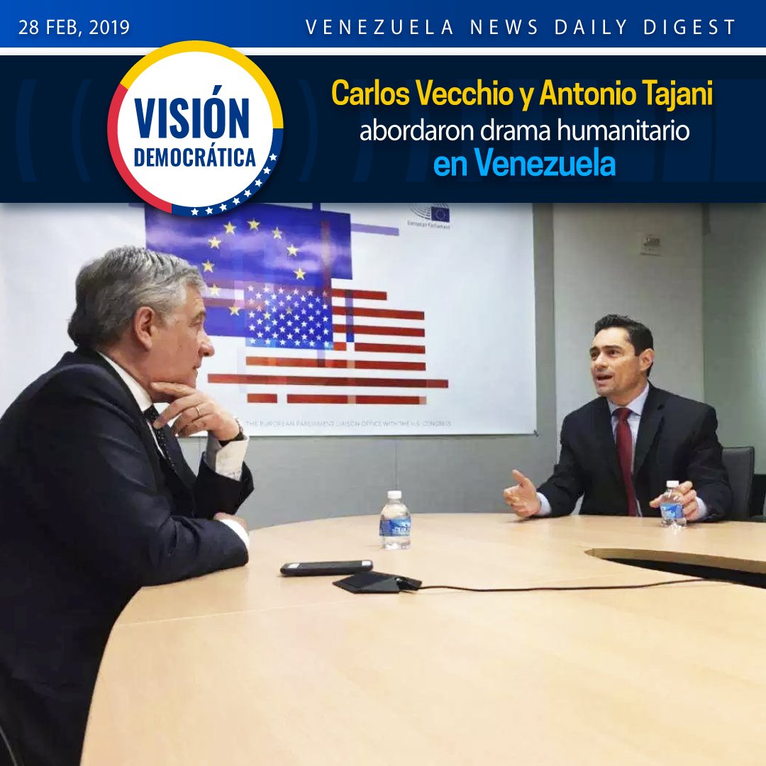 VisionDem's tweet photo. ¡Mantente informado sobre #Venezuela 🇻🇪! Lee esta y otras #noticias relevantes del acontecer nacional e internacional en nuestro #NewsDailyDigest ➡️https://t.co/QQUBbiyWmz ¡Suscríbete y recíbelo a diario en tu mail 📩! https://t.co/9em6yyxkUW