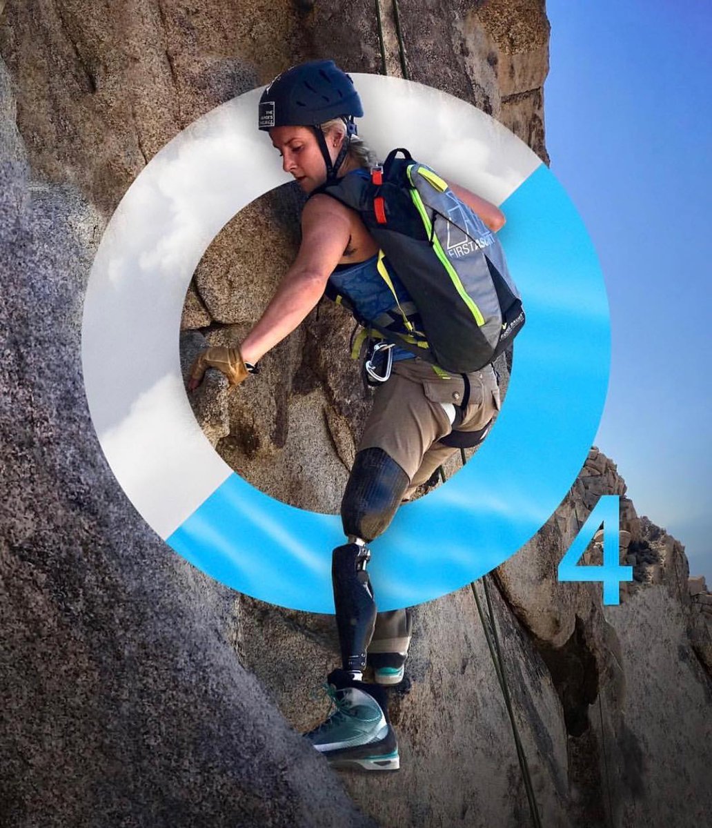 ”I love being able to support the people &amp; organizations that do so much for others. Thankful to have sponsors like @o4oxigen that I am proud to represent and grow with.” ~<a href="/KirstieEnnis/">Kirstie Ennis</a>, Marine who lost a leg but still manages to climb mountains (figuratively AND literally)💪🏼🏔