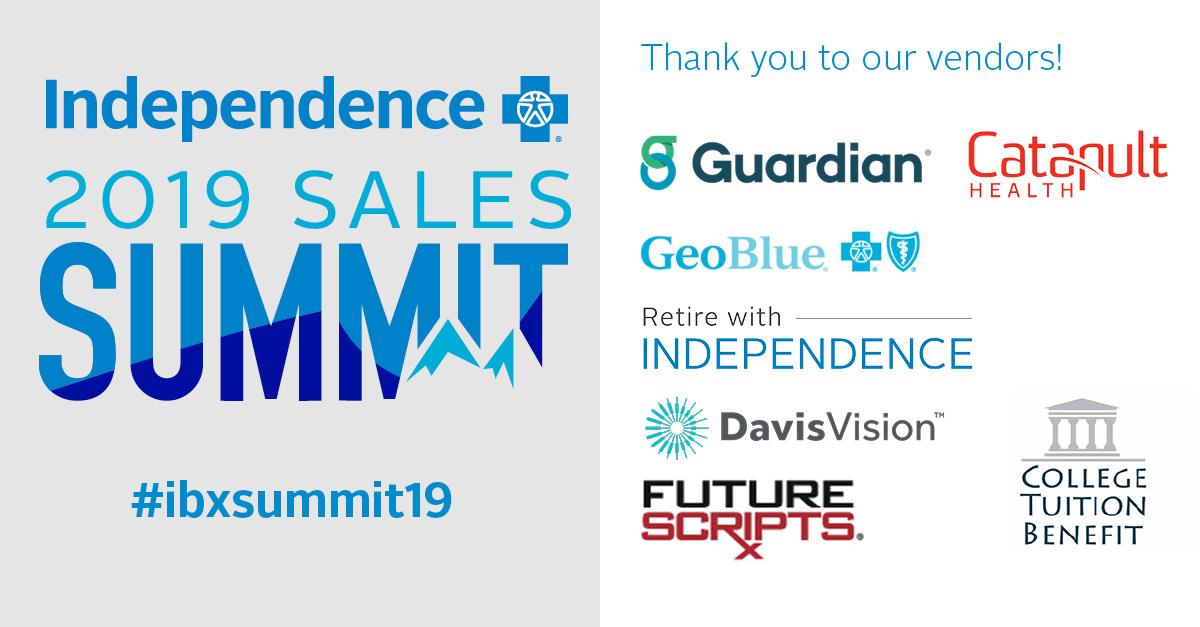 IBX's tweet photo. A big thank you to our vendors for participating in our #ibxsummit19 Product Expo. @DavisVisionInc @GeoBlue_Global @guardianlife https://t.co/gNWsf5z8D6