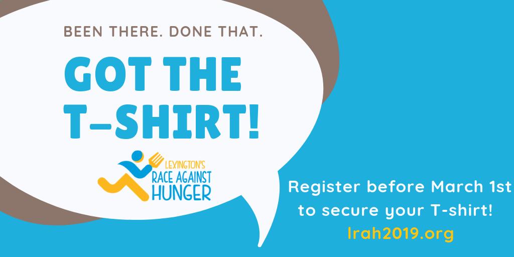 MissionLexSC's tweet image. Don't miss out on your chance to secure your infamous LRAH t-shirt! Today and tomorrow are the last days to guarantee your T-SHIRT and score the early bird pricing! Register for 10k, 5k or 1 mile fun run at lrah2019.org! 🏃‍♀️🏃‍♂️💨