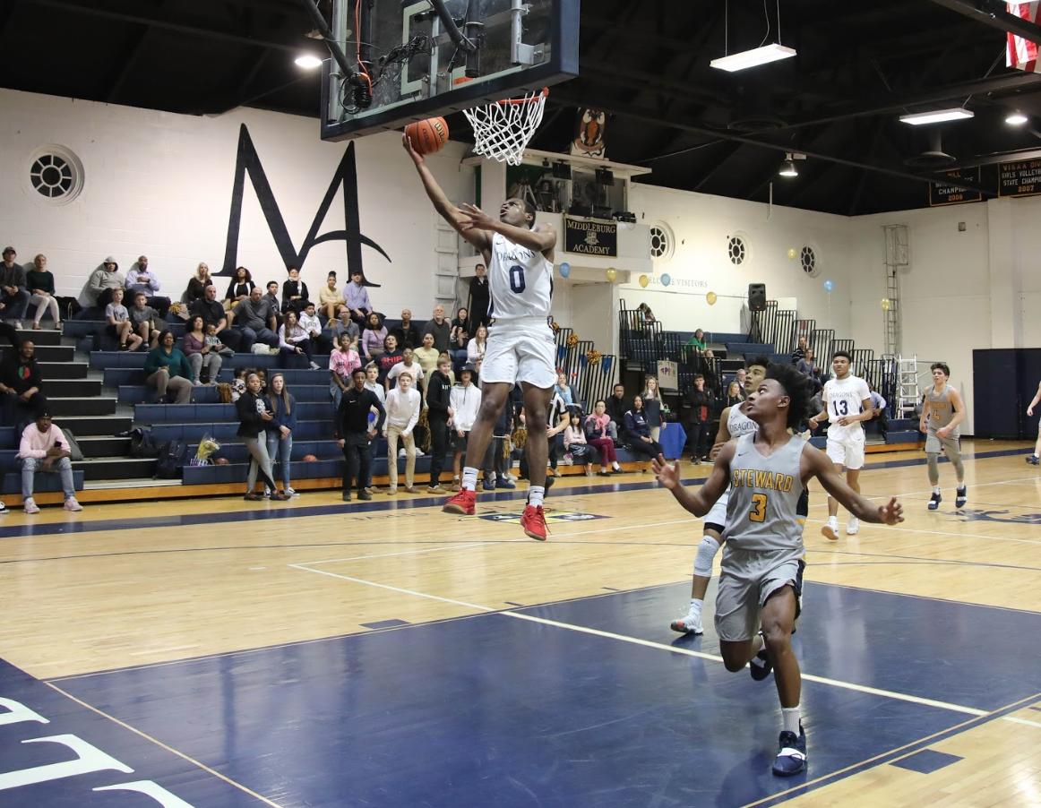 MiddleburgAcdmy's tweet photo. LET'S GO DRAGONS! Both our girls' and boys' #basketball teams emerged victorious last night in our own Dungeon and are moving on to the VISAA State Championship Semi-Finals! Boys will next face Blue Ridge School and girls will take on Brunswick Academy this Friday, March 1. https://t.co/XR378PA0IE