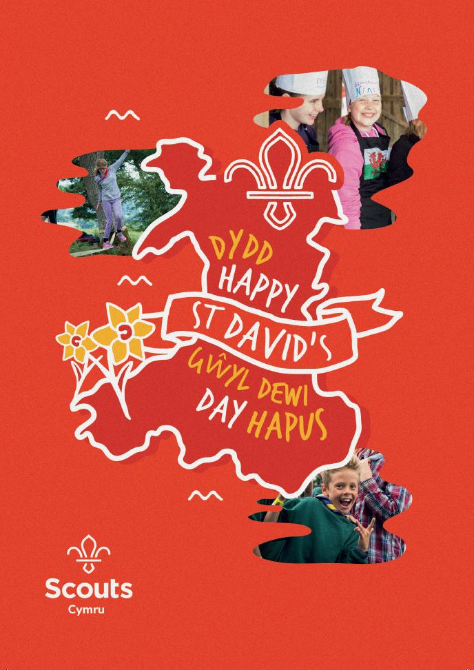 ScoutsCymru's tweet photo. Dydd Gŵyl Dewi Hapus!
Happy St David's Day! https://t.co/saAolDQoKr