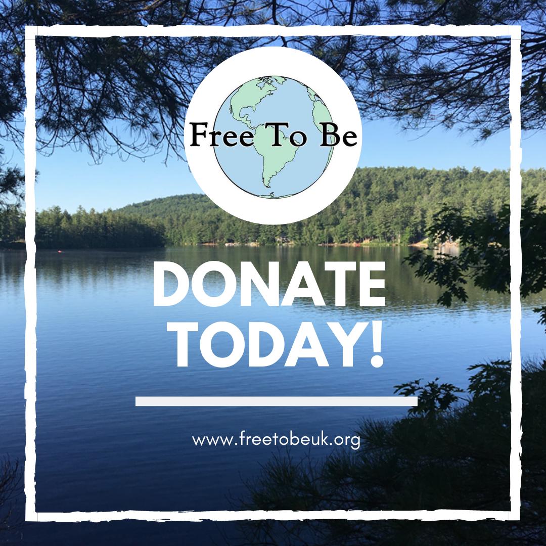 Please consider making a donation! 🤩 It will help us send young people from the UK to experience an amazing summer at camp in the USA!🌲🌎

✨✨Any little bit counts! Donate Here! ✨✨

👉🏽👉🏽 gofundme.com/free-to-be-uk-… 

freetobeuk.org