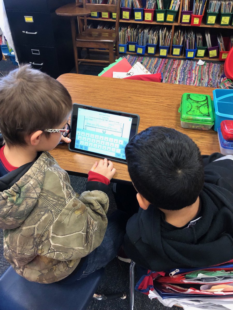 rterrell1st's tweet image. Using ⁦@Seesaw⁩ working on procedural text #carsonstars @decaturisd ⁦@OfficialDLDay⁩