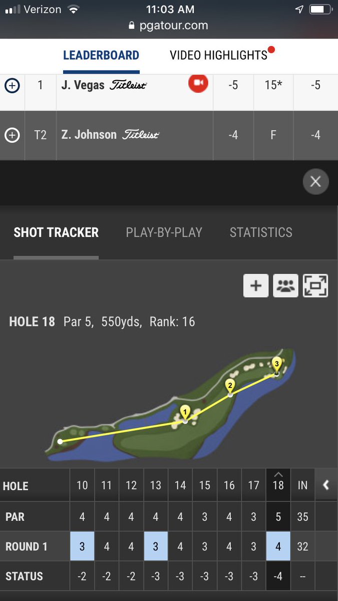 Great opening round! <a href="/ZachJohnsonPGA/">Zach Johnson</a>