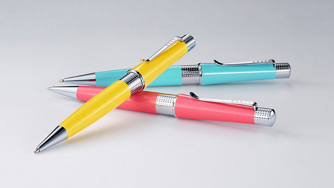 crosspens's tweet photo. Meet your new spring fling. Our new Beverly Colors were designed to be fashion-forward and express a unique sense of self. Available now at: https://t.co/KHahXZhUJy #CrossPens #CrossBeverly #WriteGift https://t.co/vPBgjJN1ML