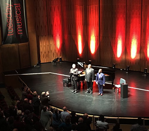 Cleveland Classical (@cleveclassical) on Twitter photo .<a href="/Brownleetenor/">Lawrence Brownlee</a> & bass-baritone <a href="/EricOwensSinger/">Eric Owens</a> brought their wide-ranging duo recital — with tag-team opera arias, traditional spirituals, popular songs, and gospel numbers — to the <a href="/TuesMusicalAK/">Tuesday Musical</a> series Feb. 12.
Read here: clevelandclassical.com/tuesday-musica… .<a href="/Brownleetenor/">Lawrence Brownlee</a> & bass-baritone <a href="/EricOwensSinger/">Eric Owens</a> brought their wide-ranging duo recital — with tag-team opera arias, traditional spirituals, popular songs, and gospel numbers — to the <a href="/TuesMusicalAK/">Tuesday Musical</a> series Feb. 12.
Read here: clevelandclassical.com/tuesday-musica…