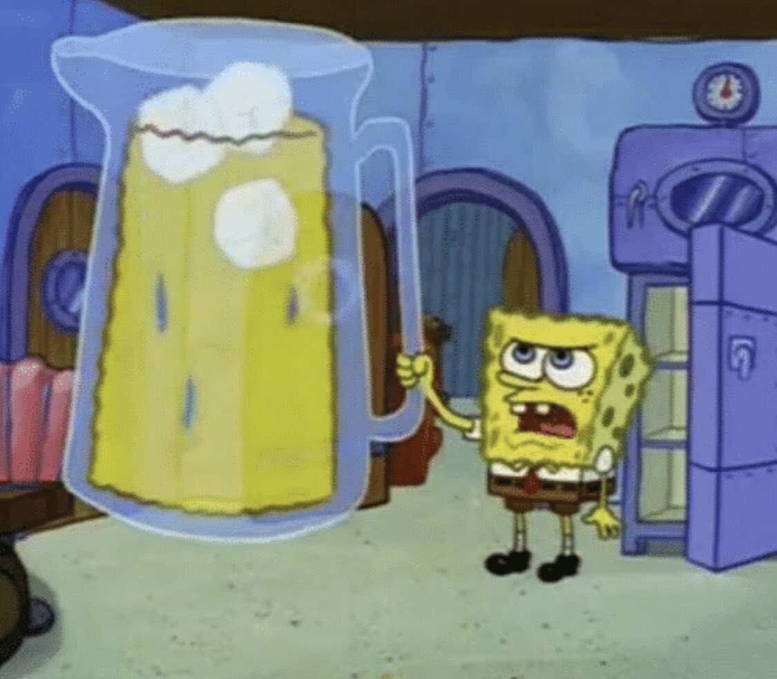 Spongebob Lifting Marshmallows