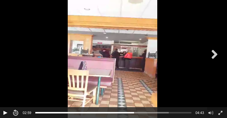 OvilleBanner's tweet photo. VIDEO: Have you seen the footage of the woman berating staff at Orangeville's Swiss Chalet? We asked a college hospitality professor how servers are trained to respond to heated situations like this. https://t.co/gS8RVXNs7j https://t.co/IBnHpNESge